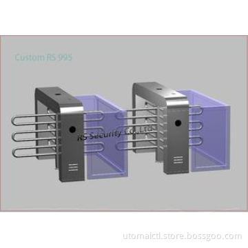 Automated Full Height Turnstiles Gates With Security Alarm